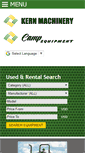 Mobile Screenshot of kernmachinery.com
